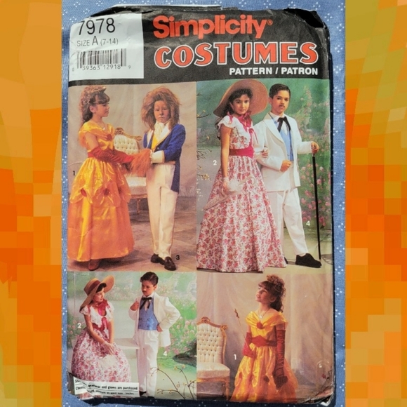 4 Girl's Size 7-14 Patterns - Picture 3 of 5